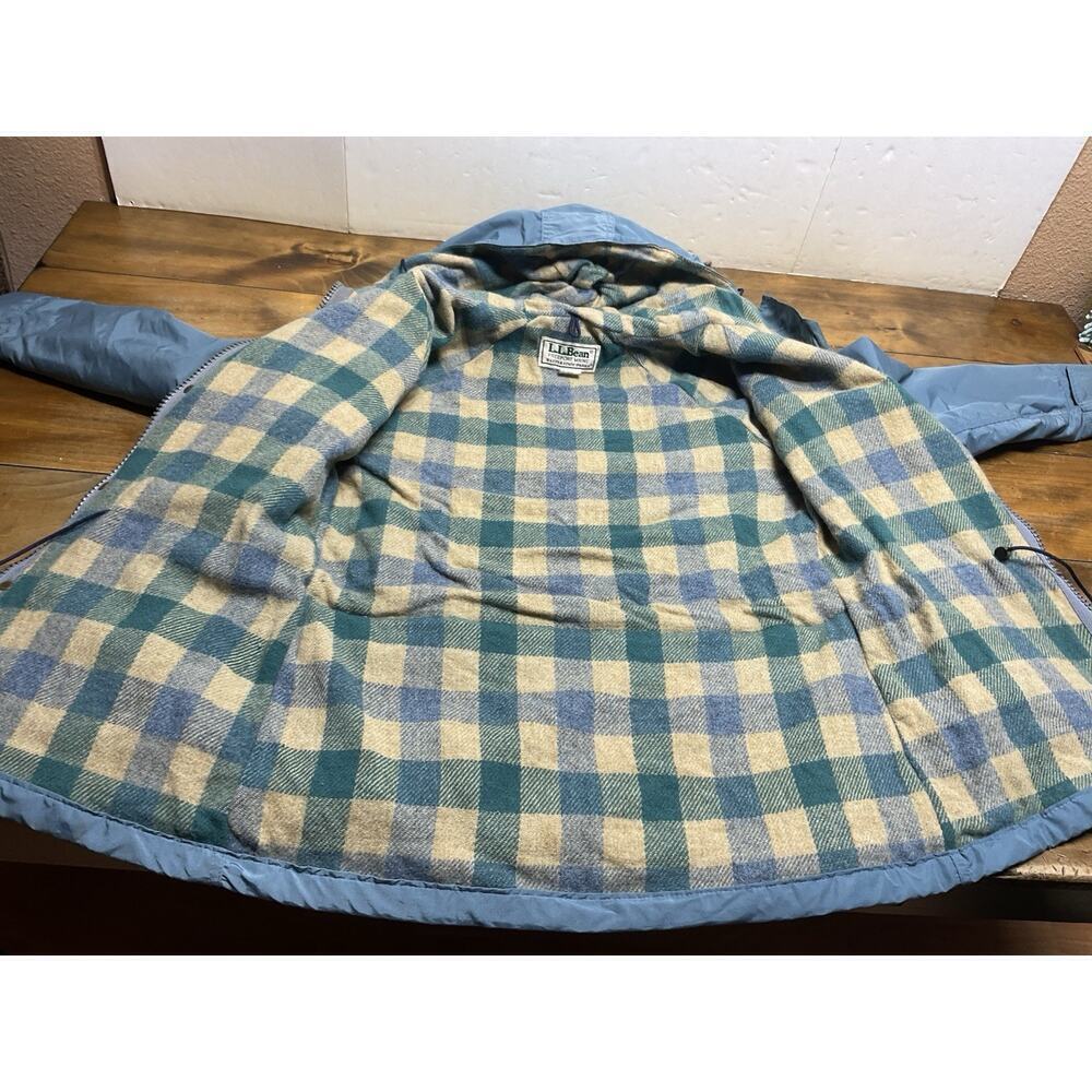 Vintage LL Bean Baxter State Parka Wool Lined Jacket Coat Women’s M USA - Picture 9 of 15